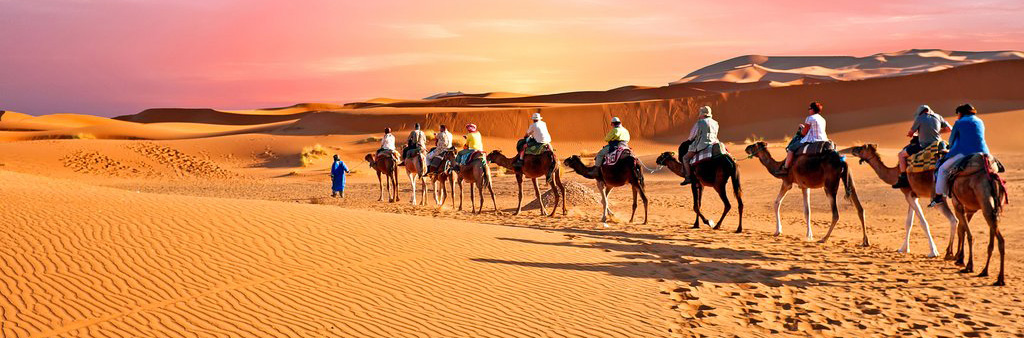 An awe-inspiring journey through the golden dunes of Merzouga on a captivating Marrakech Desert Tour